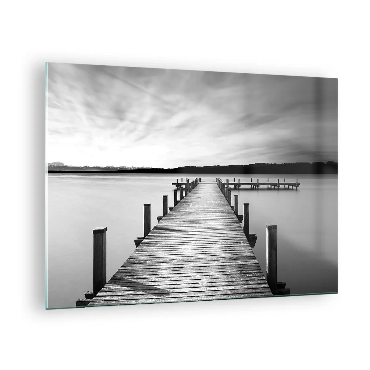 Impression sur verre - Image sur verre - Au point d'eau - la paix - 70x50 cm