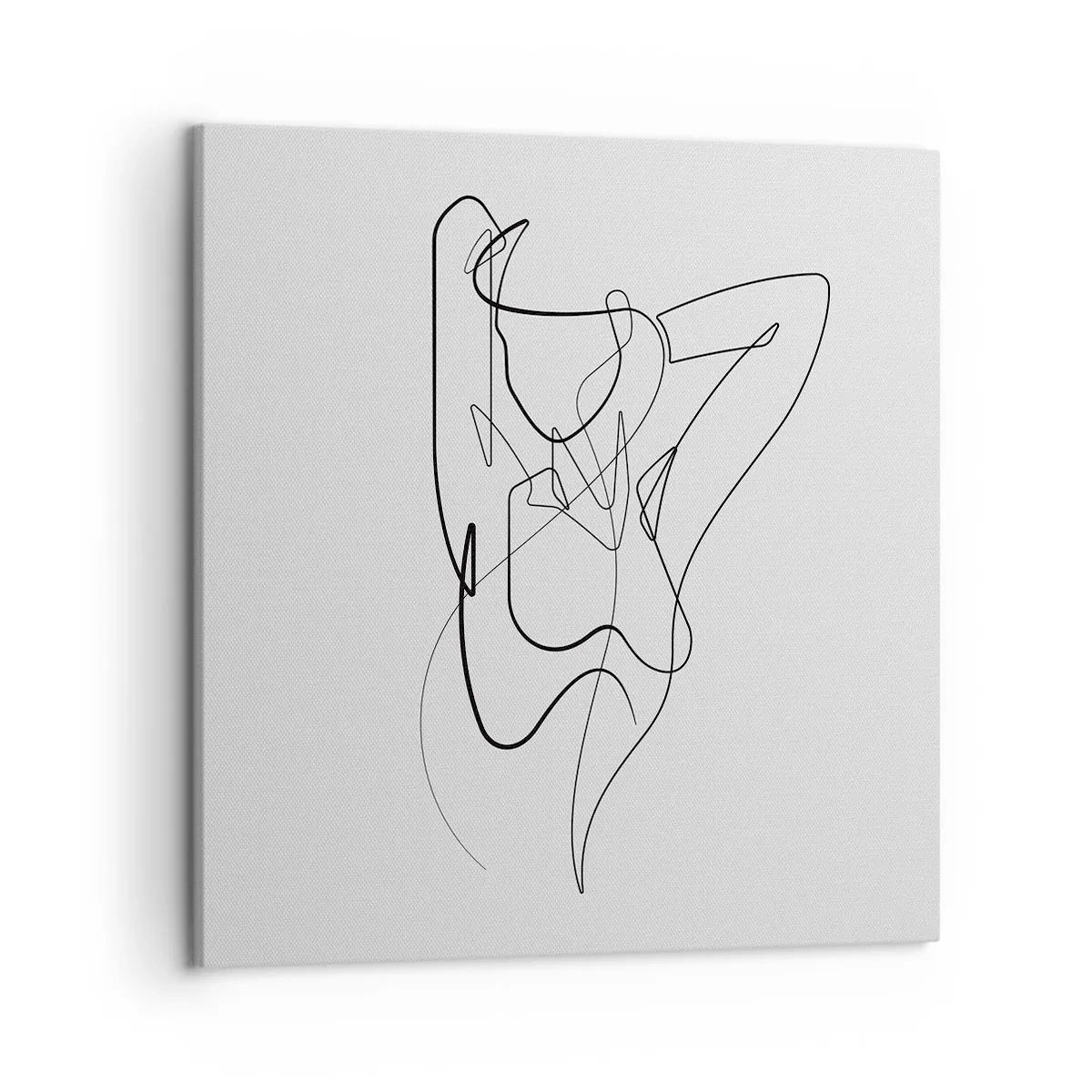 Impression sur toile - Image sur toile - Vraiment, tu es comme ça... - 50x50 cm