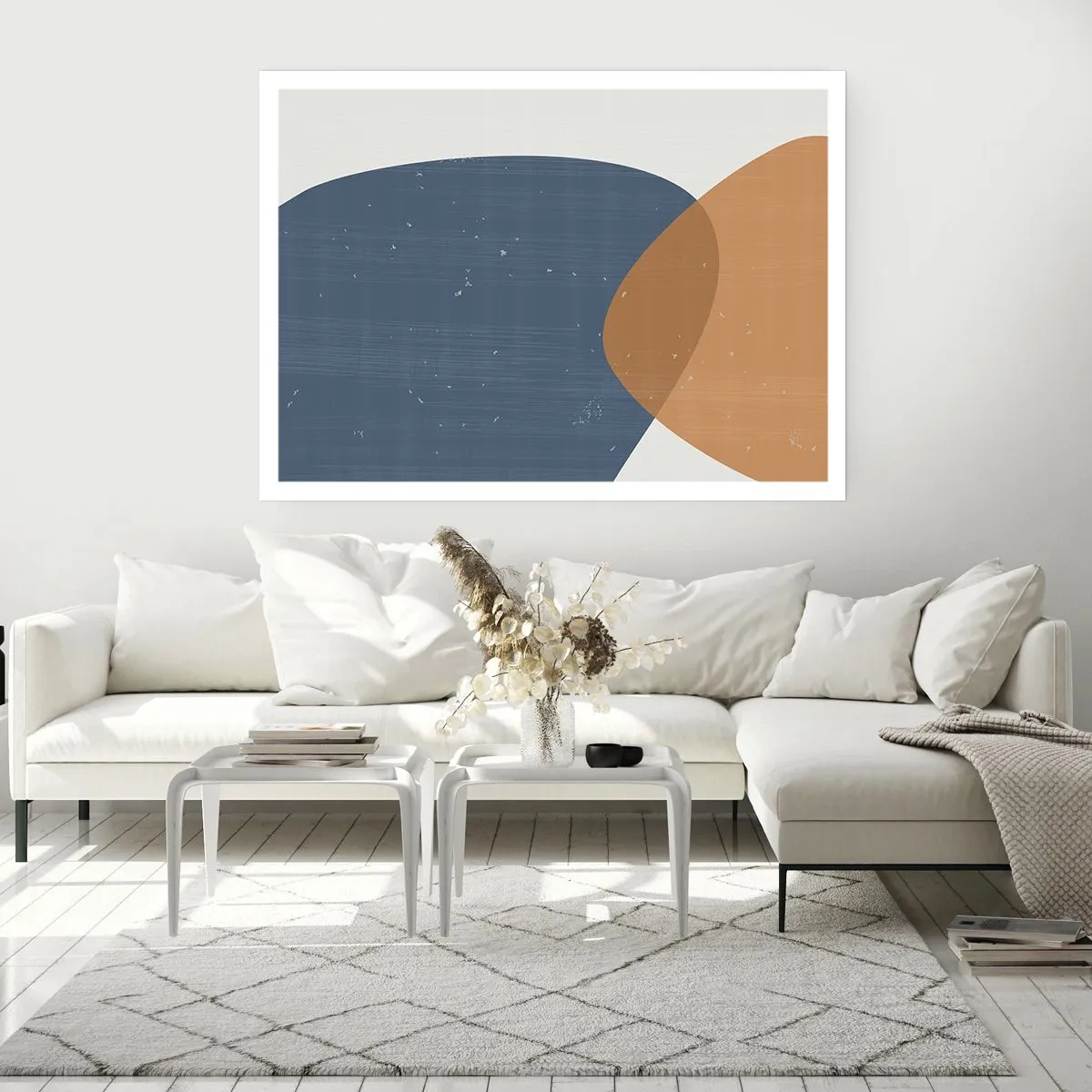 Affiche - Poster - Ovales et influences - 40x30 cm