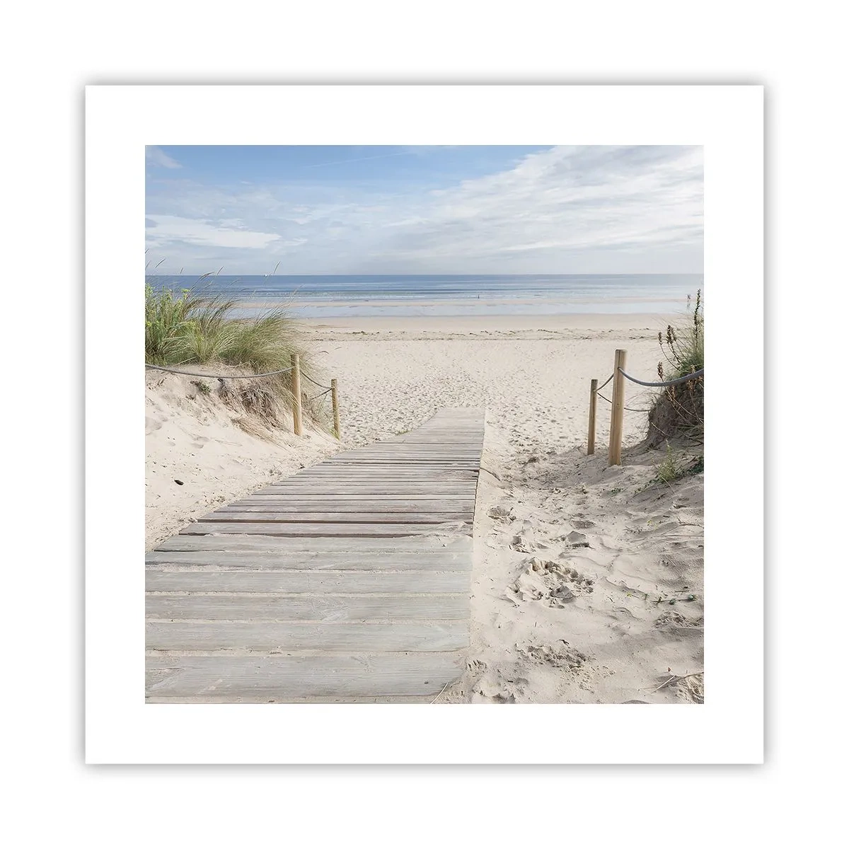Affiche - Poster - A l'horizon - 40x40 cm