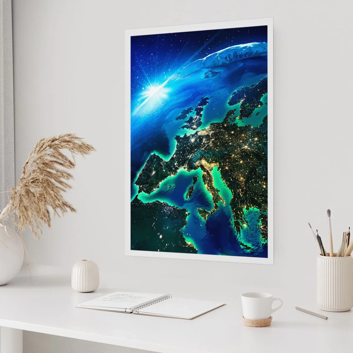 Affiche - Poster - Europe pétillante - 40x50 cm