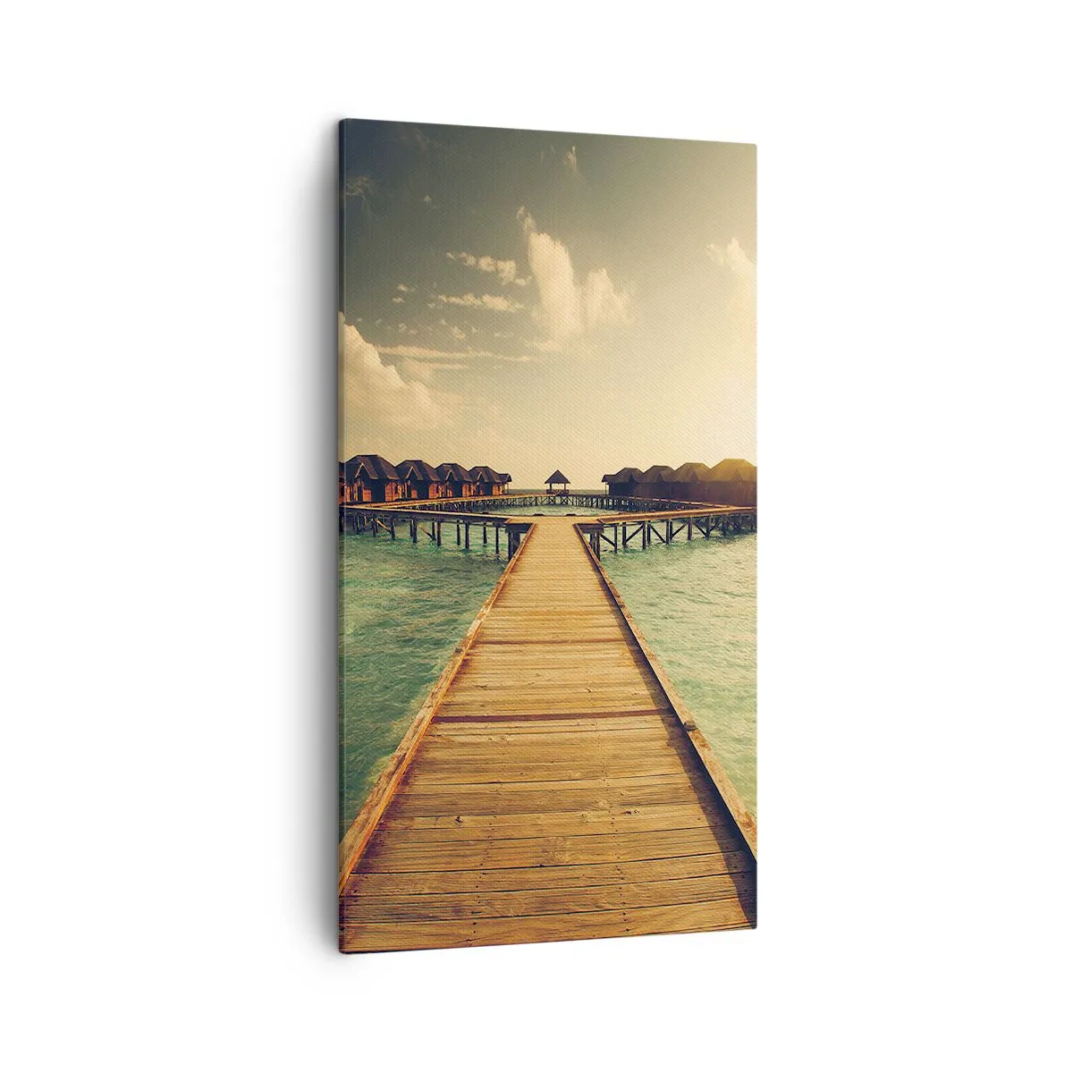 Impression sur toile - Image sur toile - Invitation chaleureuse - 45x80 cm