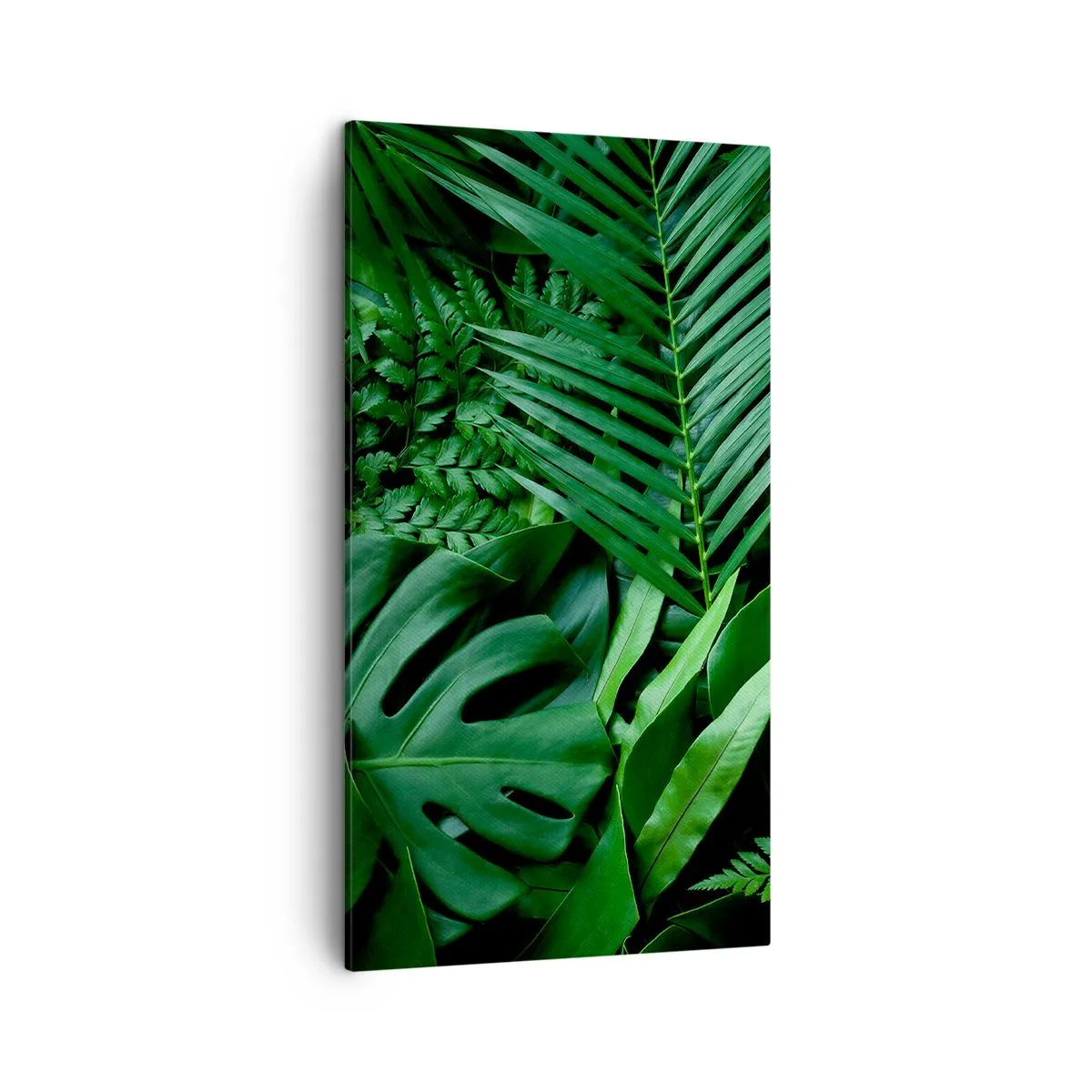 Impression sur toile - Image sur toile - Emmitouflé de verdure - 45x80 cm