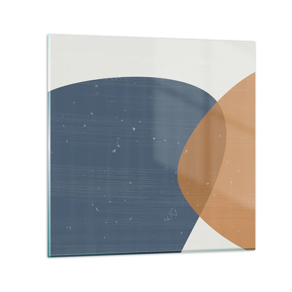 Impression sur verre - Image sur verre - Ovales et influences - 40x40 cm