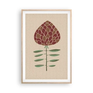 Affiche dans un chêne clair - Poster - Quelle grosse affaire - 61x91 cm