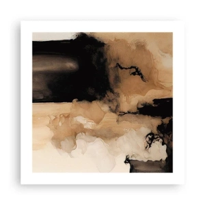 Affiche - Poster - Une abstraction intrigante - 50x50 cm