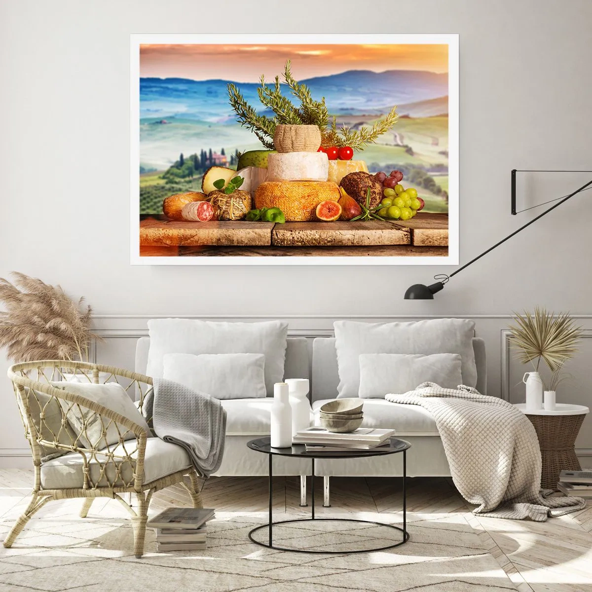 Affiche - Poster - La joie de vivre à l'italienne - 50x40 cm
