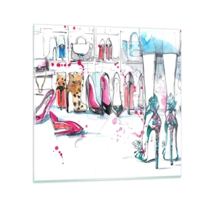 Impression sur verre - Image sur verre - Sésame, ouvre-toi - 30x30 cm