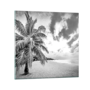 Impression sur verre - Image sur verre - Quand tu aspires à la solitude - 40x40 cm