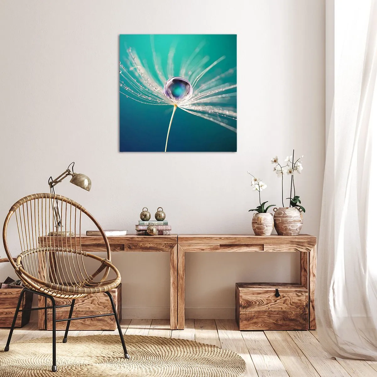 Impression sur toile - Image sur toile - Moment mystique - 30x30 cm