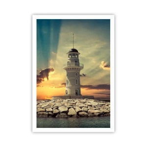 Affiche - Poster - Lumière - Bonté - Beauté - 70x100 cm