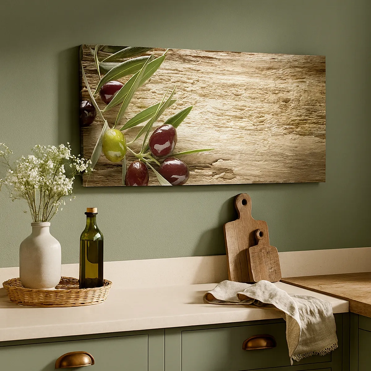 Impression sur toile - Image sur toile - Directement de la nature - 30x30 cm