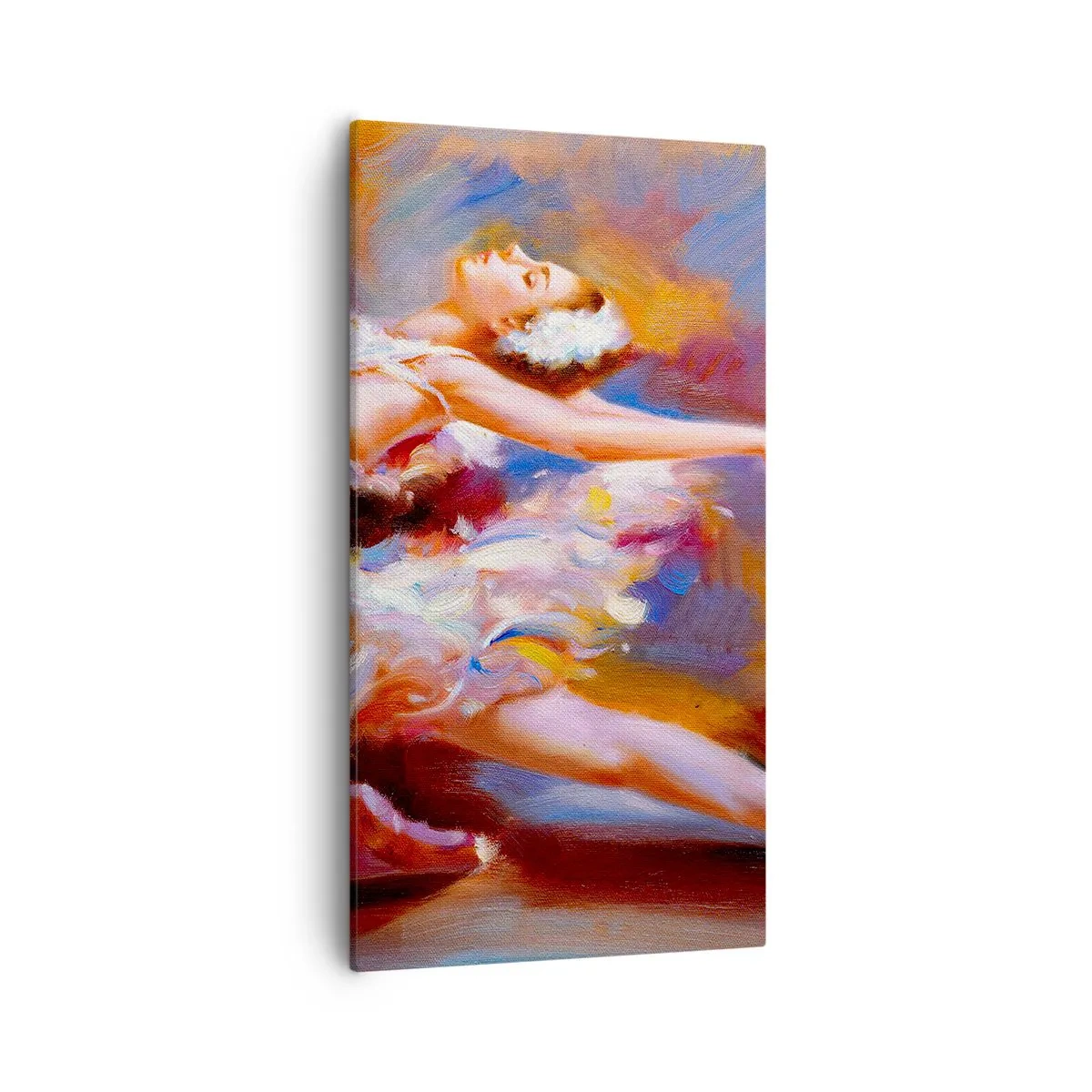 Impression sur toile - Image sur toile - La grâce du cygne - 55x100 cm