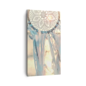 Impression sur toile - Image sur toile - Totem en dentelle - 45x80 cm
