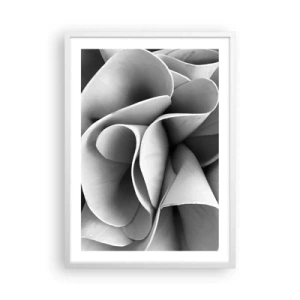 Affiche dans un cadre blanc - Poster - Il s'en passe dans l'espace - 50x70 cm