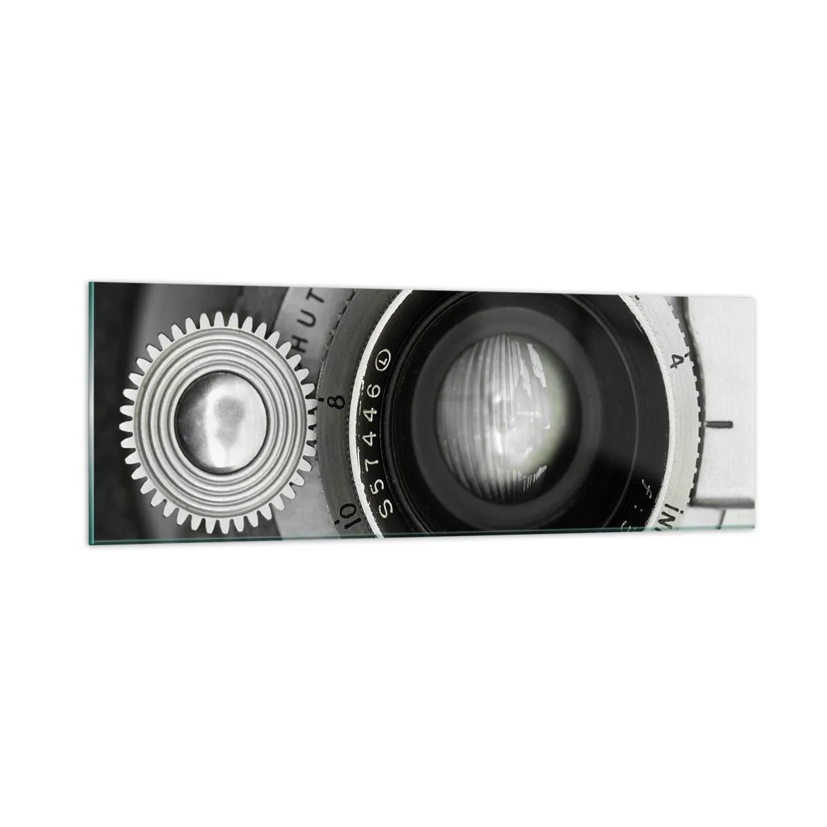 Impression sur verre - Image sur verre - Histoire d'Hollywood - 90x30 cm