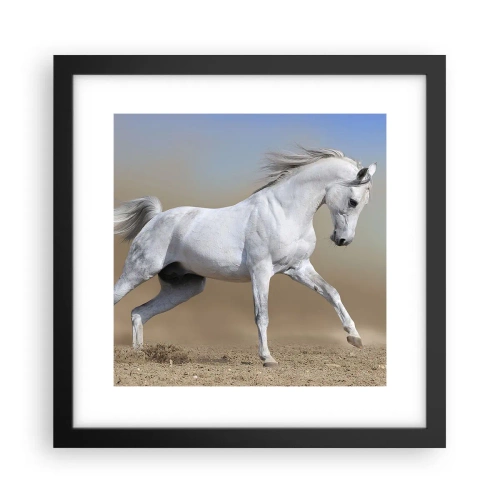 Affiche dans un cadre noir - Poster - Le plus beau conte de fées arabe - 30x30 cm