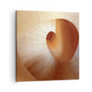 Impression sur toile - Image sur toile - Serpentin architectural - 50x50 cm