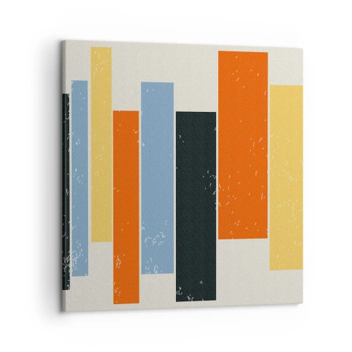 Impression sur toile - Image sur toile - Notation musicale - 50x50 cm