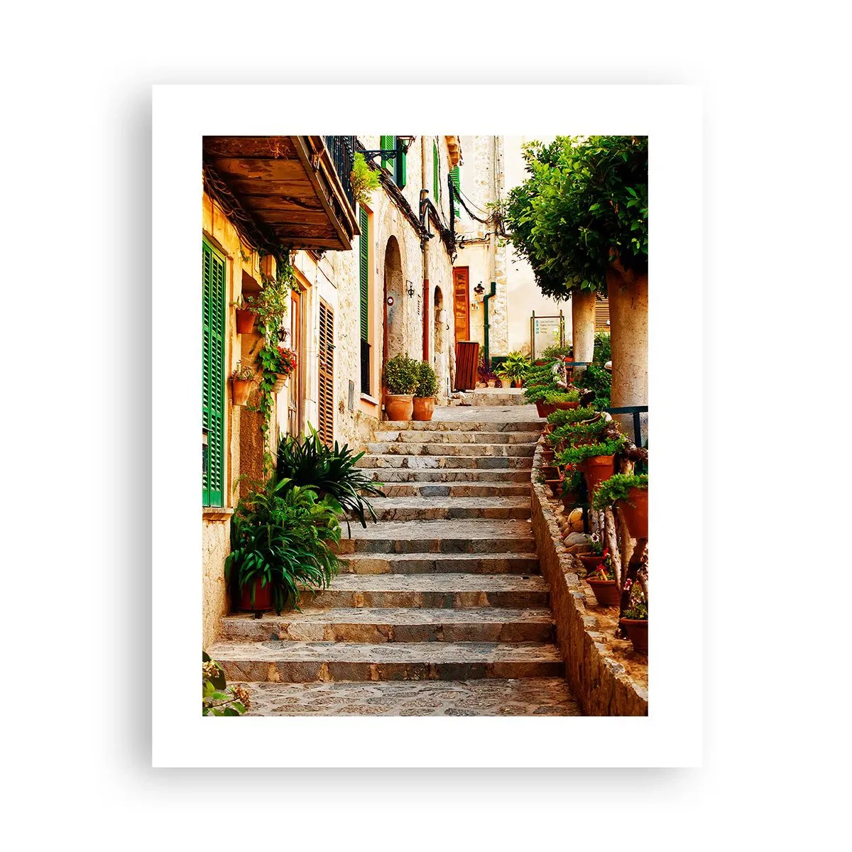 Affiche - Poster - Le charme des vacances espagnoles - 40x50 cm