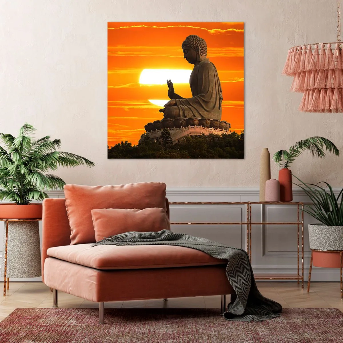 Impression sur toile - Image sur toile - Aucune peur du monde - 40x40 cm