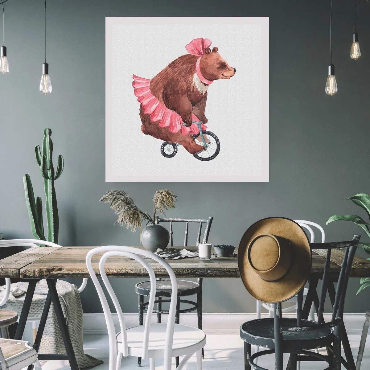 Affiche - Poster - Quel cirque ! - 50x50 cm