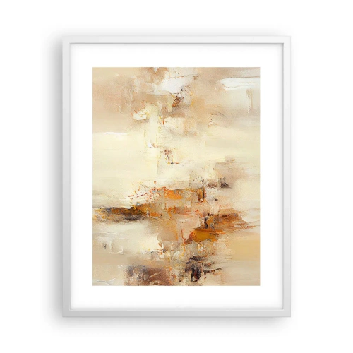 Affiche dans un cadre blanc - Poster - Âme de l'ambre - 40x50 cm