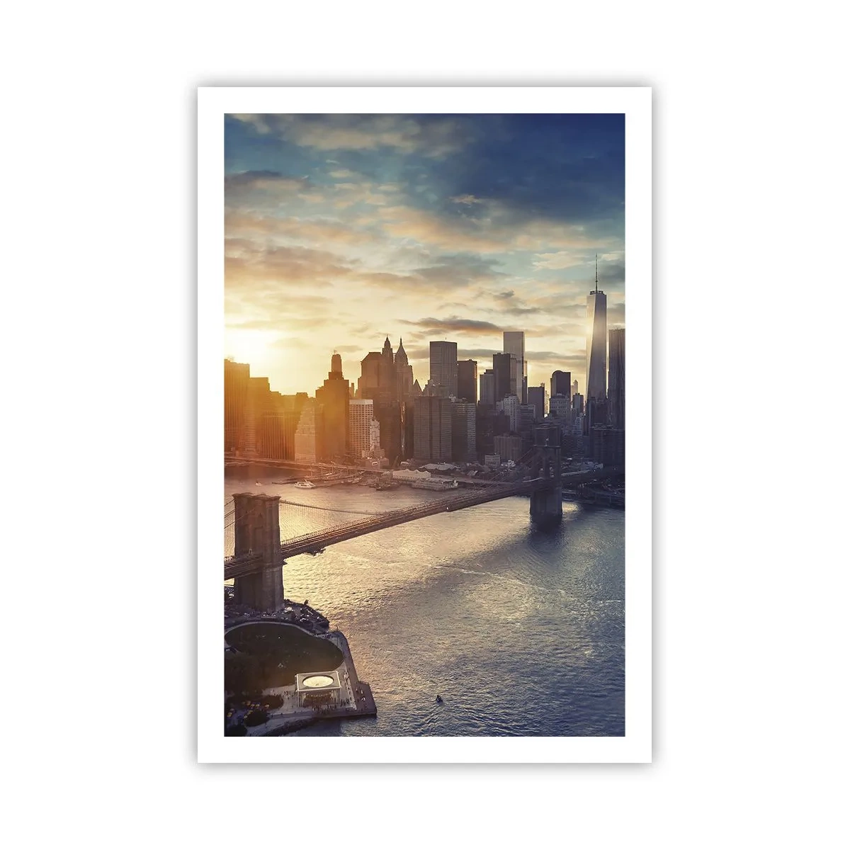 Affiche - Poster - Monument de la culture occidentale - 61x91 cm