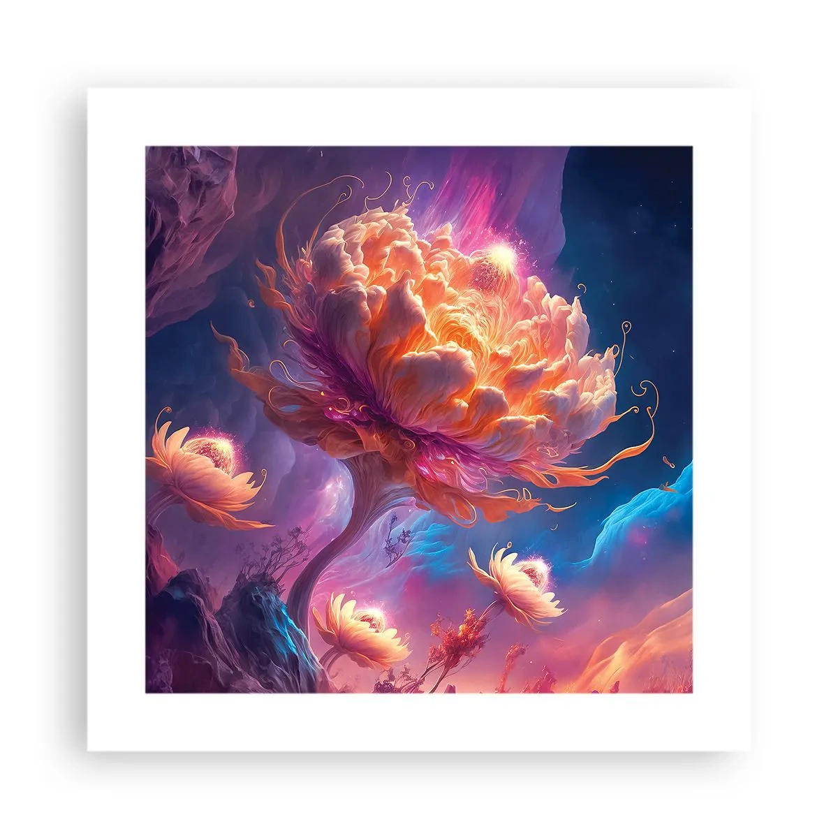 Affiche - Poster - Un autre monde - 40x40 cm