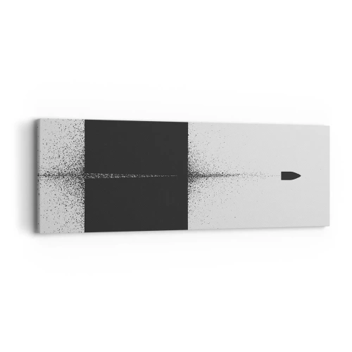 Impression sur toile - Image sur toile - Droit au but - 90x30 cm