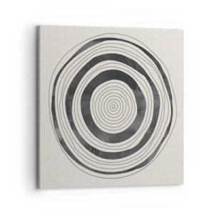 Impression sur toile - Image sur toile - Ce qui est important c'est ce qu'il y a entre les deux - 70x70 cm