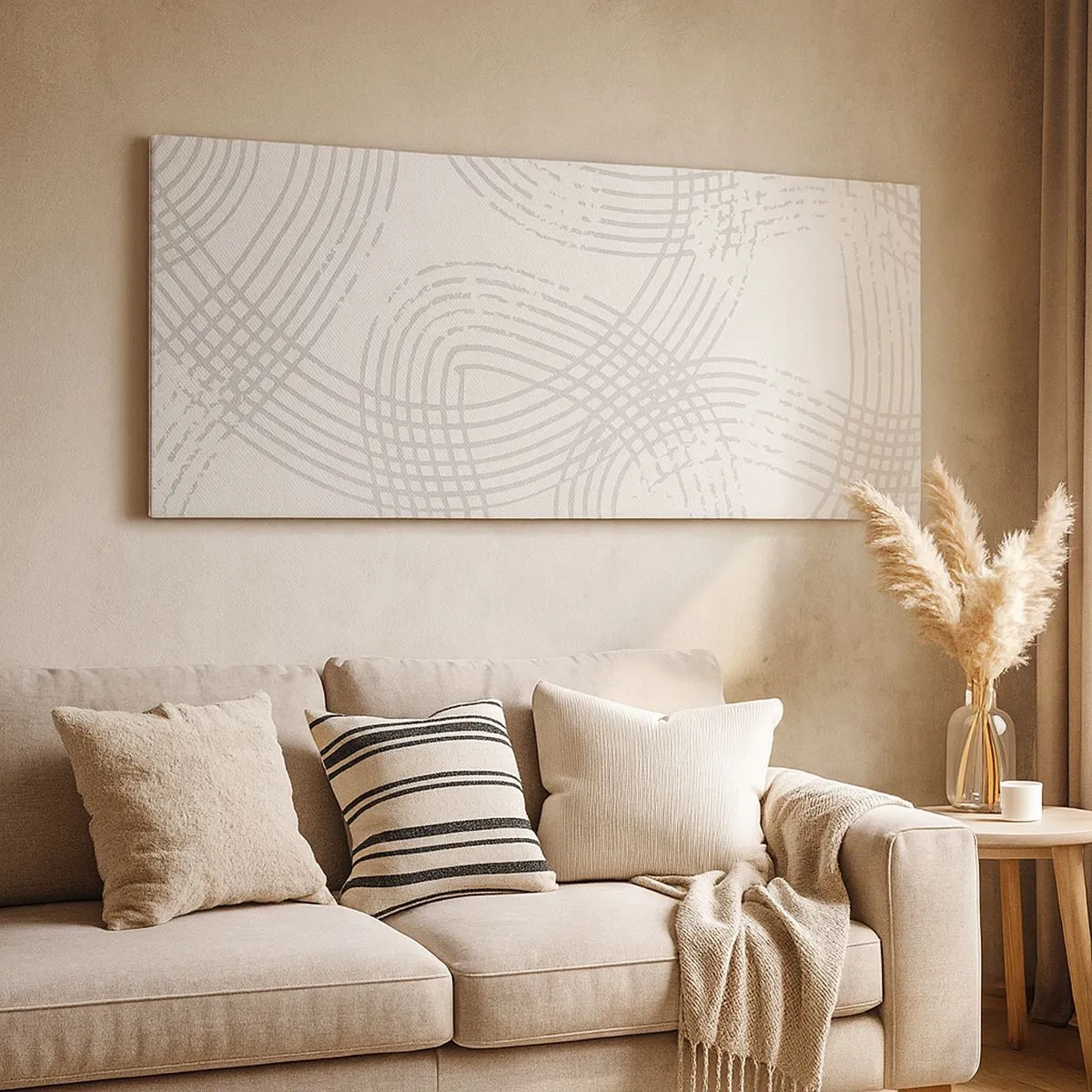 Impression sur toile - Image sur toile - Il n'y a pas de chemin droit - 100x40 cm