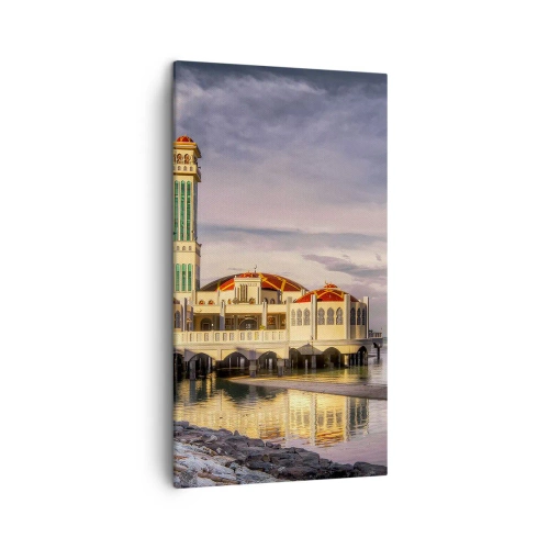 Impression sur toile - Image sur toile - Temple de la nature - 45x80 cm