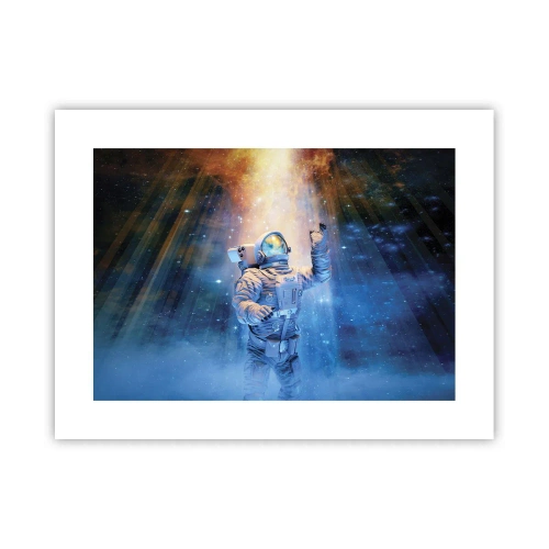 Affiche - Poster - Enfin arrivé - 40x30 cm