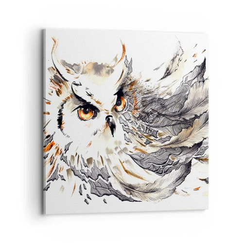 Impression sur toile - Image sur toile - Elle vient du monde de la magie - 70x70 cm