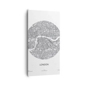 Impression sur toile - Image sur toile - Anatomie de Londres - 65x120 cm