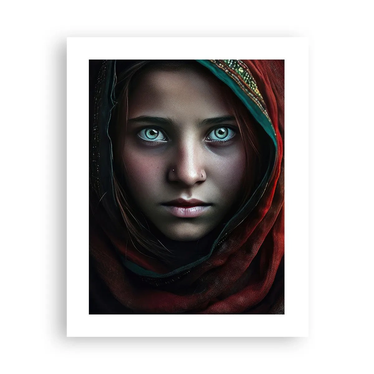 Affiche - Poster - Princesse orientale - 40x50 cm