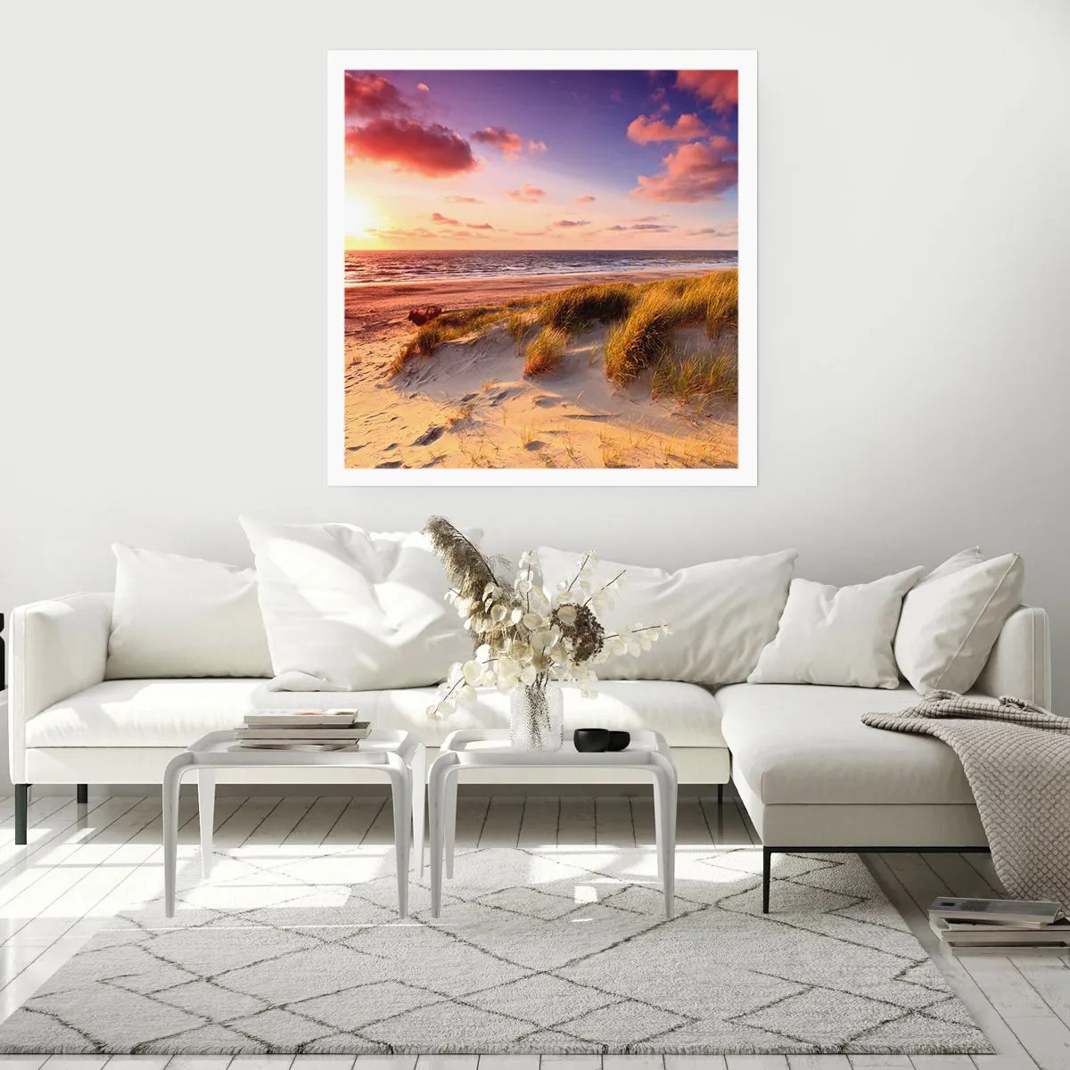 Affiche - Poster - L'air sent déjà l'été - 40x40 cm