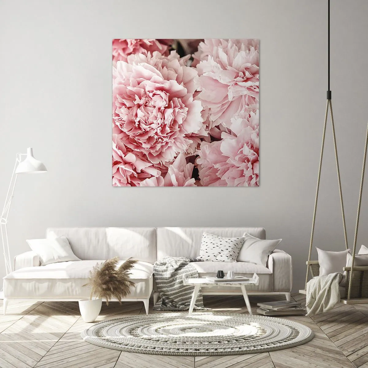 Impression sur toile - Image sur toile - Rêve rose - 40x40 cm