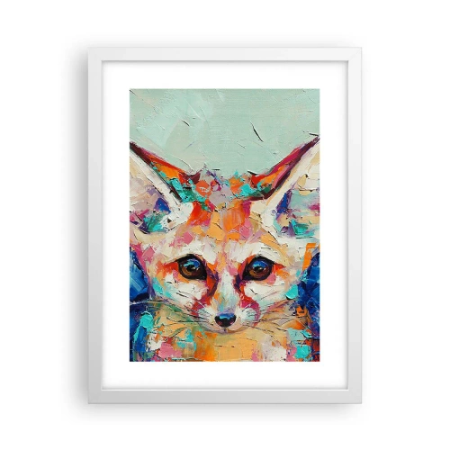 Affiche dans un cadre blanc - Poster - Etes-vous prêts pour moi? - 30x40 cm