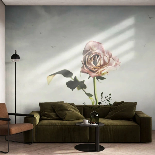 Papier Peint Autocollant Deluxe Sticker - Bonjour de printemps - Rose, Fleur, Morceau - 200x140 cm
