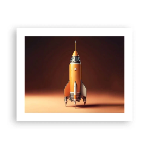 Affiche - Poster - Ça commence par un rêve - 50x40 cm