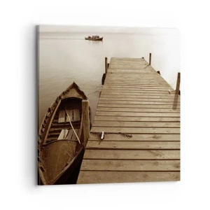 Impression sur toile - Image sur toile - Le grand silence - 70x70 cm