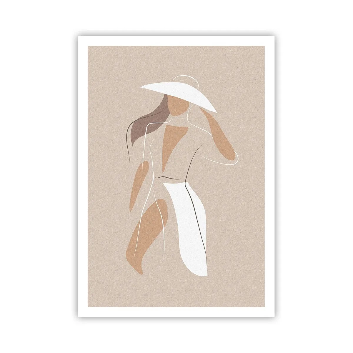 Affiche - Poster - Lea mode est un jeu - 70x100 cm