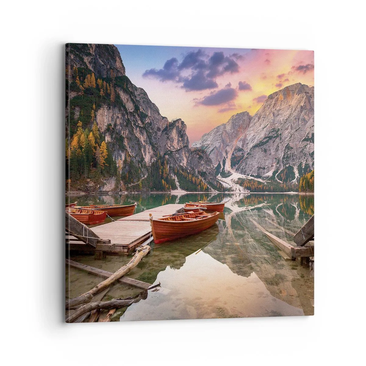 Impression sur toile - Image sur toile - Promesse du jour - 70x70 cm