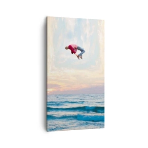 Impression sur toile - Image sur toile - Vers une autre dimension - 45x80 cm