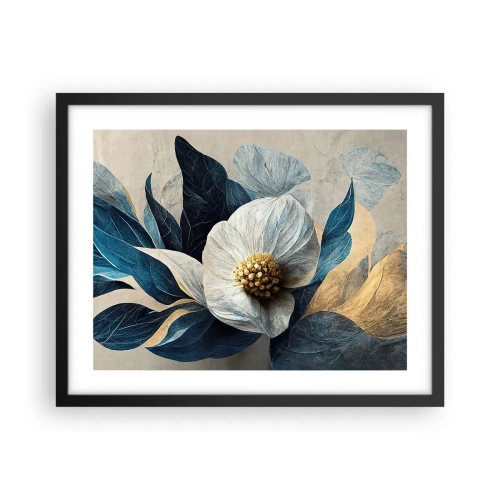 Affiche dans un cadre noir - Poster - Il a un coeur d'or - 50x40 cm