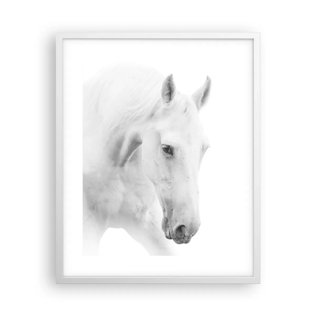 Affiche dans un cadre blanc - Poster - Serait-ce de l’amitié? - 40x50 cm