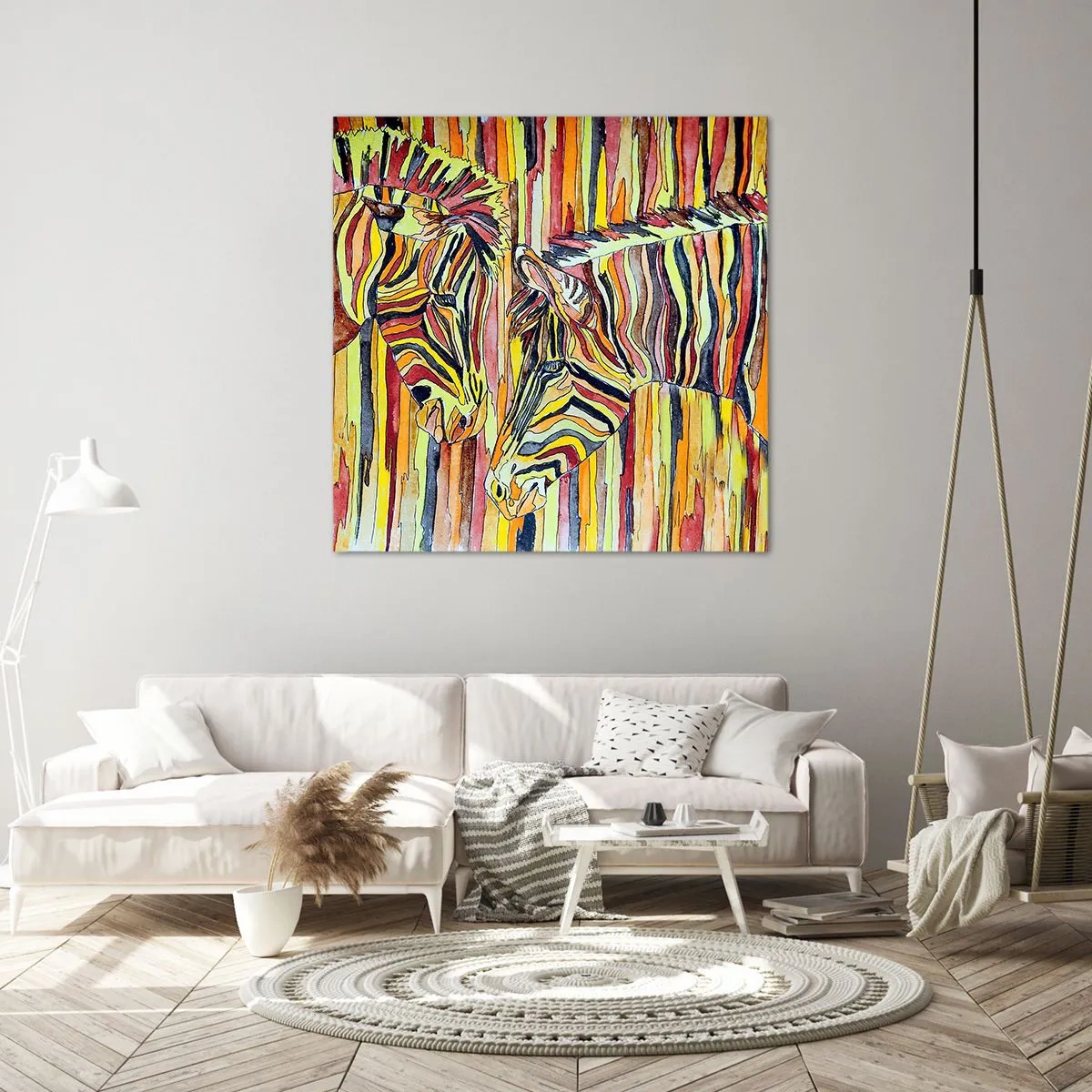 Impression sur toile - Image sur toile - Et donc toi aussi... - 50x50 cm