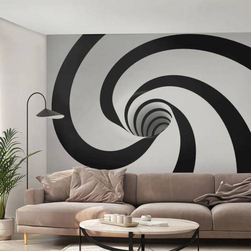 Papier peint sur mesure Premium Canvas - Céder au vortex ? - Abstraction, 3D, Vortex
